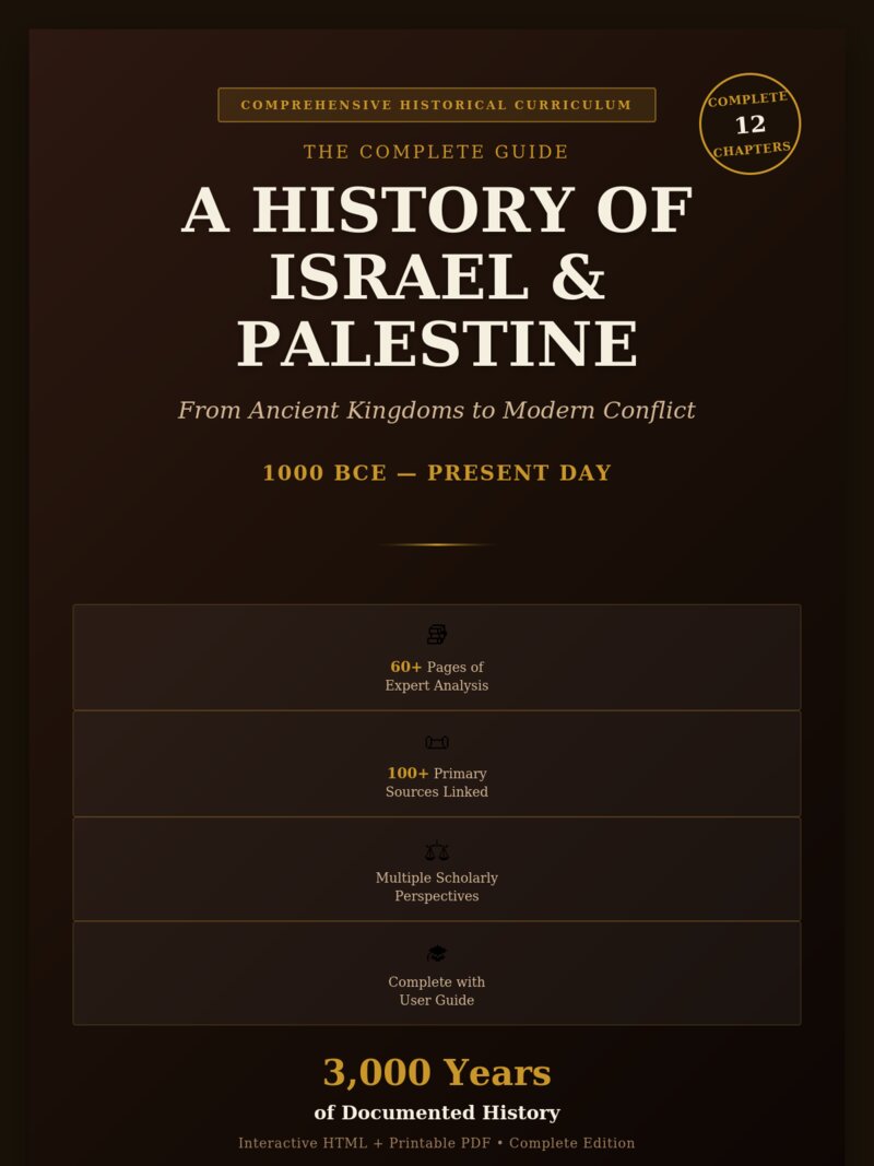 A History of Israel & Palestine — Complete Expanded Edition cover